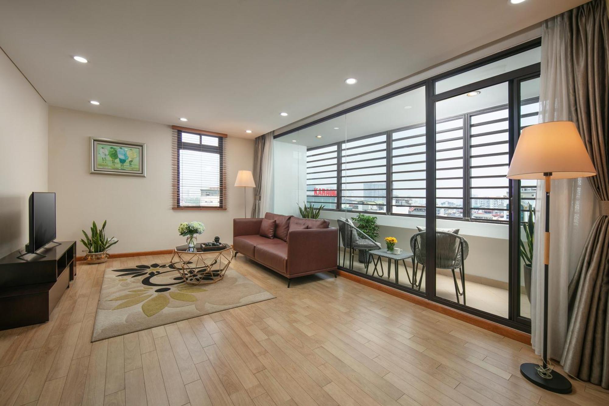 Hb Serviced Apartment - 121B Quan Hoa Ханой Екстериор снимка