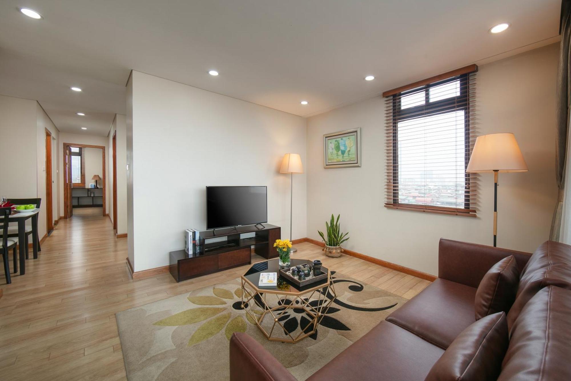 Hb Serviced Apartment - 121B Quan Hoa Ханой Екстериор снимка