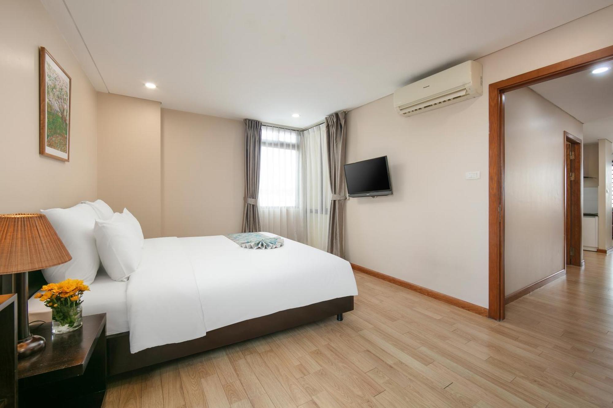 Hb Serviced Apartment - 121B Quan Hoa Ханой Екстериор снимка