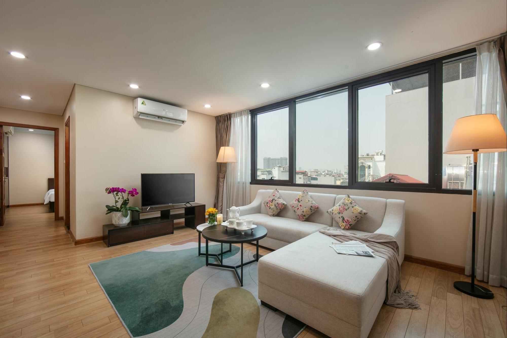 Hb Serviced Apartment - 121B Quan Hoa Ханой Екстериор снимка
