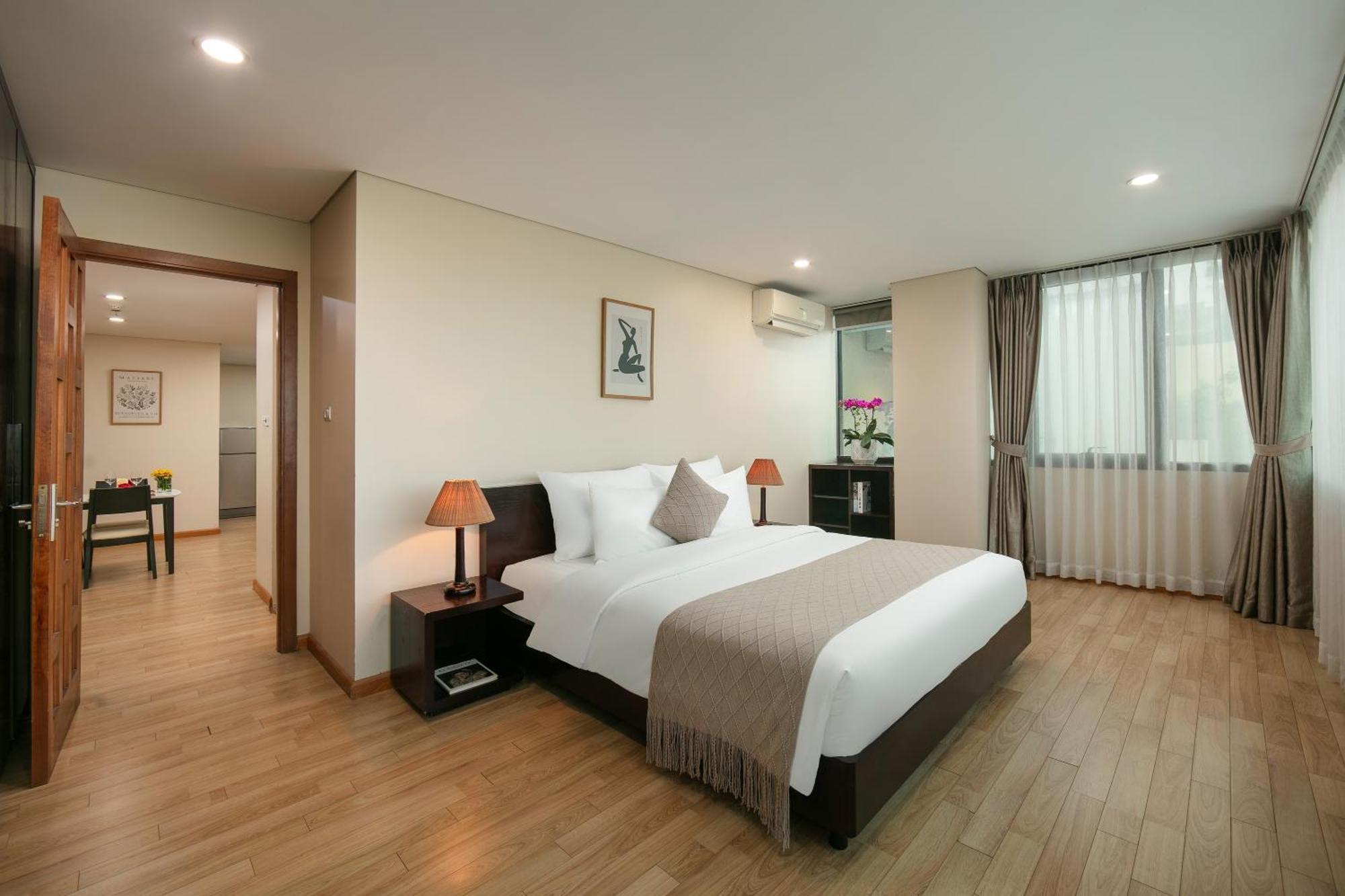 Hb Serviced Apartment - 121B Quan Hoa Ханой Екстериор снимка