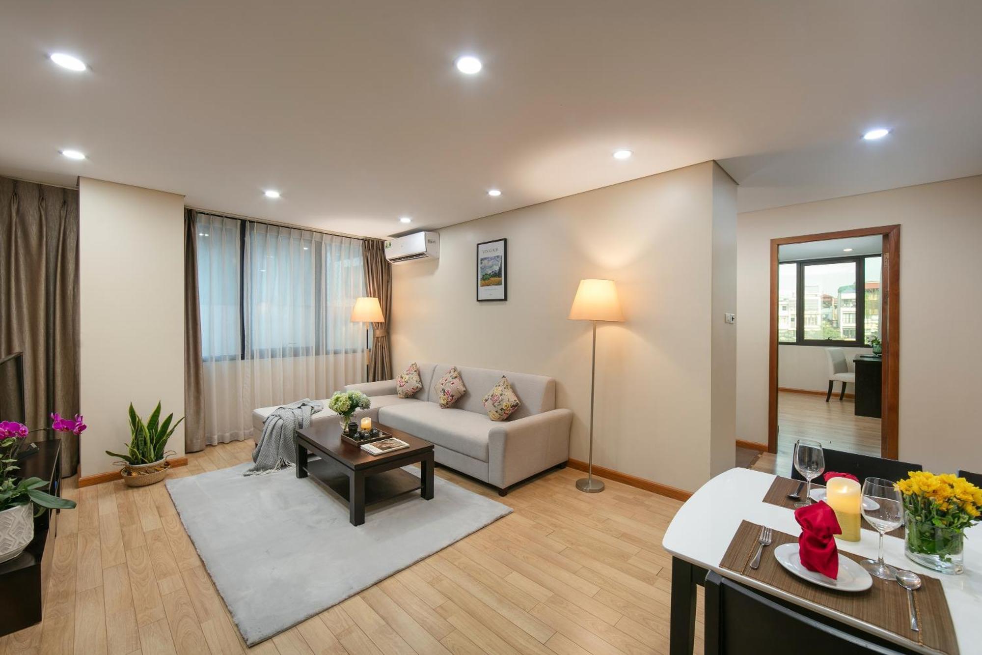 Hb Serviced Apartment - 121B Quan Hoa Ханой Екстериор снимка
